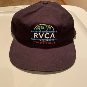 Rvca strap back hat